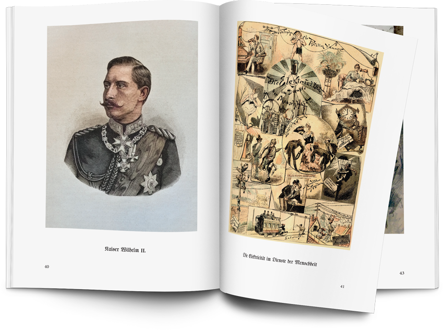 Das Dreikaiserjahr, ilustracije na str. 40 i 41 ()